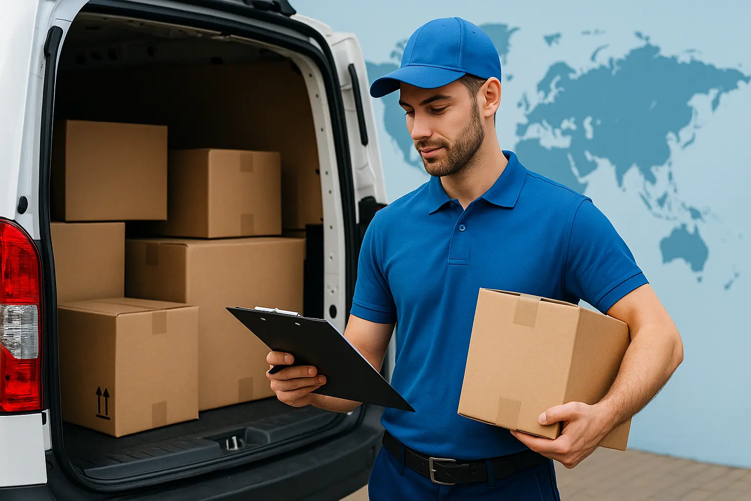 שירותי משלוחים בינלאומיים - סוגי הובלה שונים ימי אווירי ויבשתי