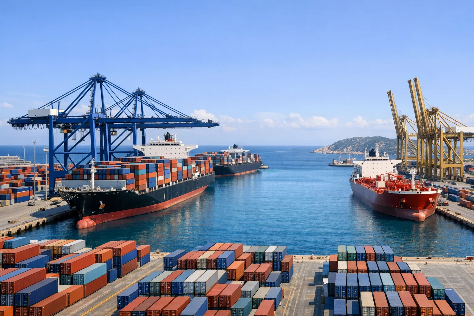 נמל אשדוד - מרכז שילוח מטענים בישראל