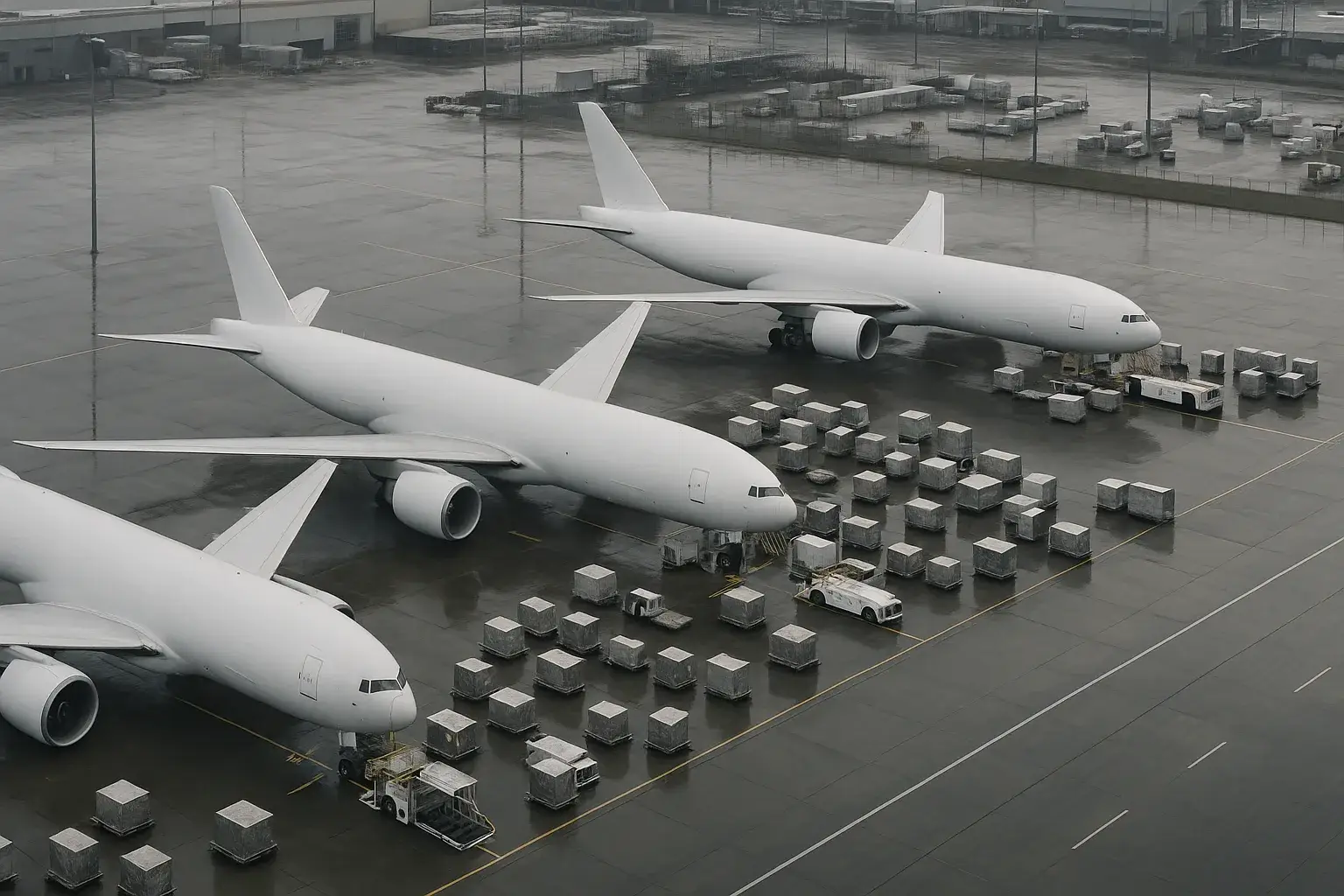 צי מטוסי מטען Boeing 777F של Lufthansa Cargo