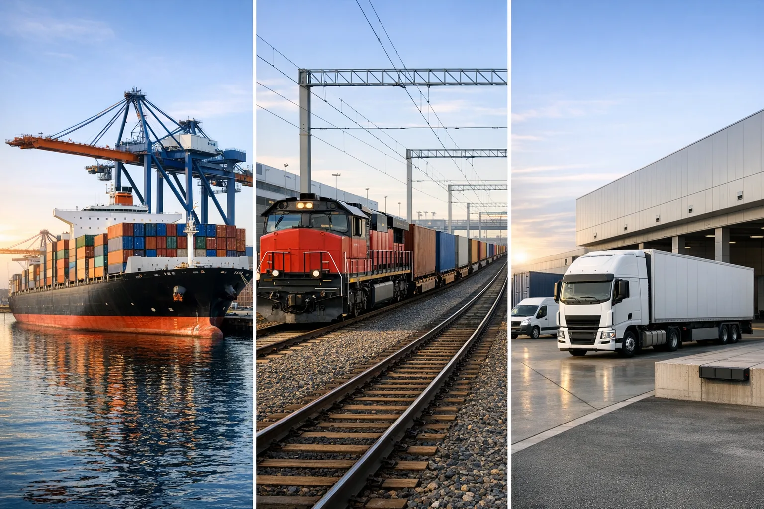 שירותי שילוח בינלאומי - ימי, אווירי ויבשתי